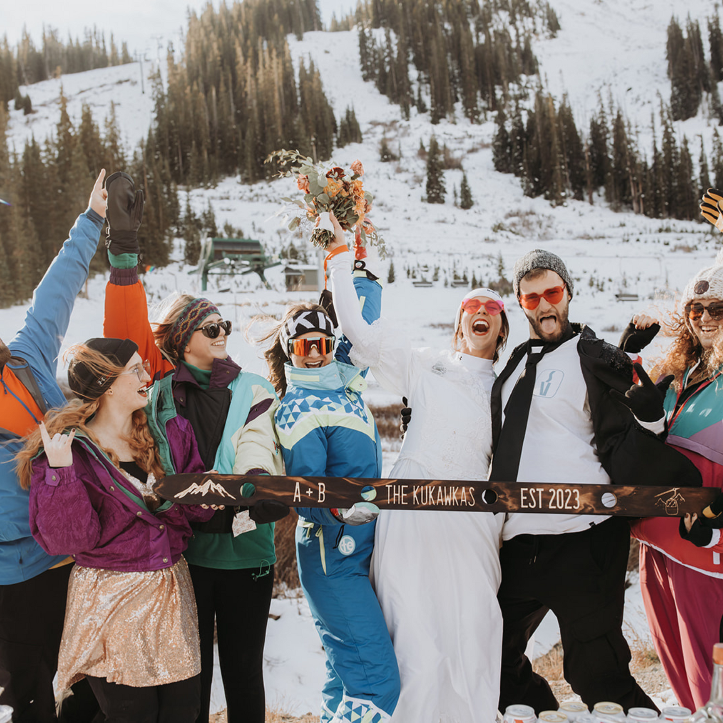 Holiday Gift & Event Shot Ski