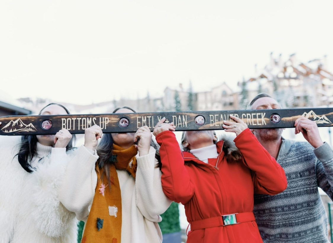 Holiday Gift & Event Shot Ski