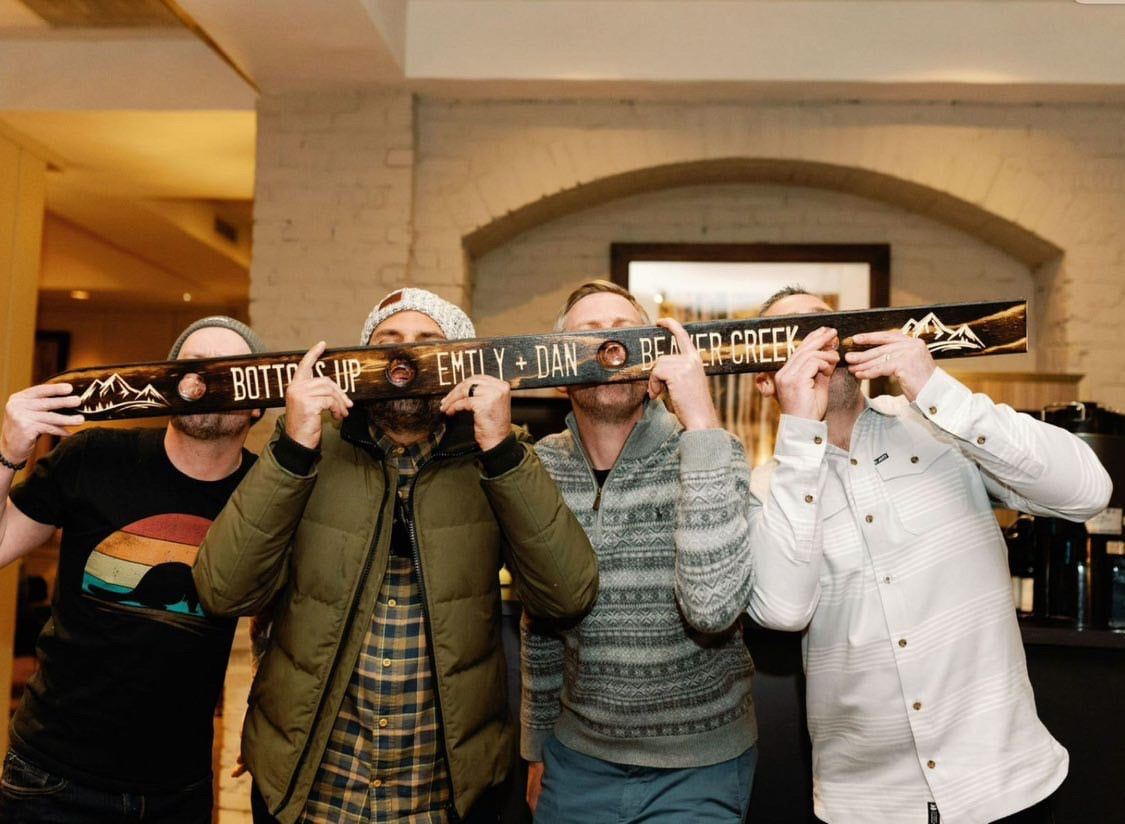 Holiday Gift & Event Shot Ski