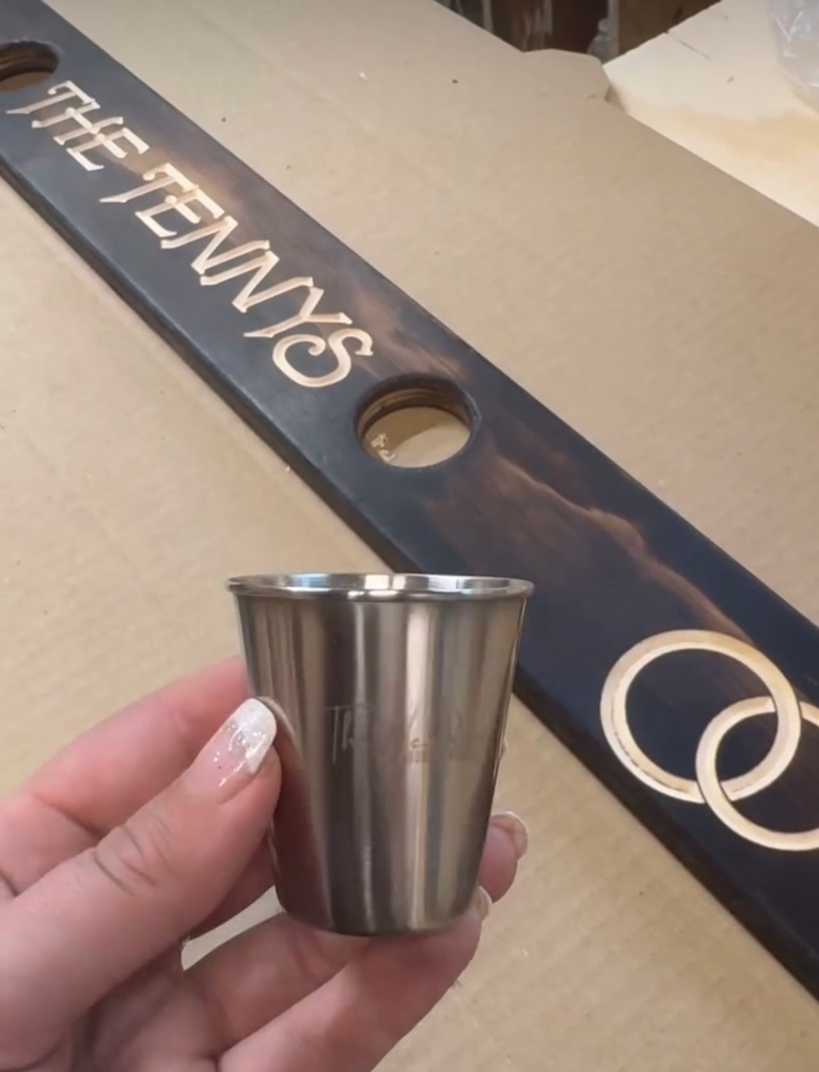 Metal Shot Glasses