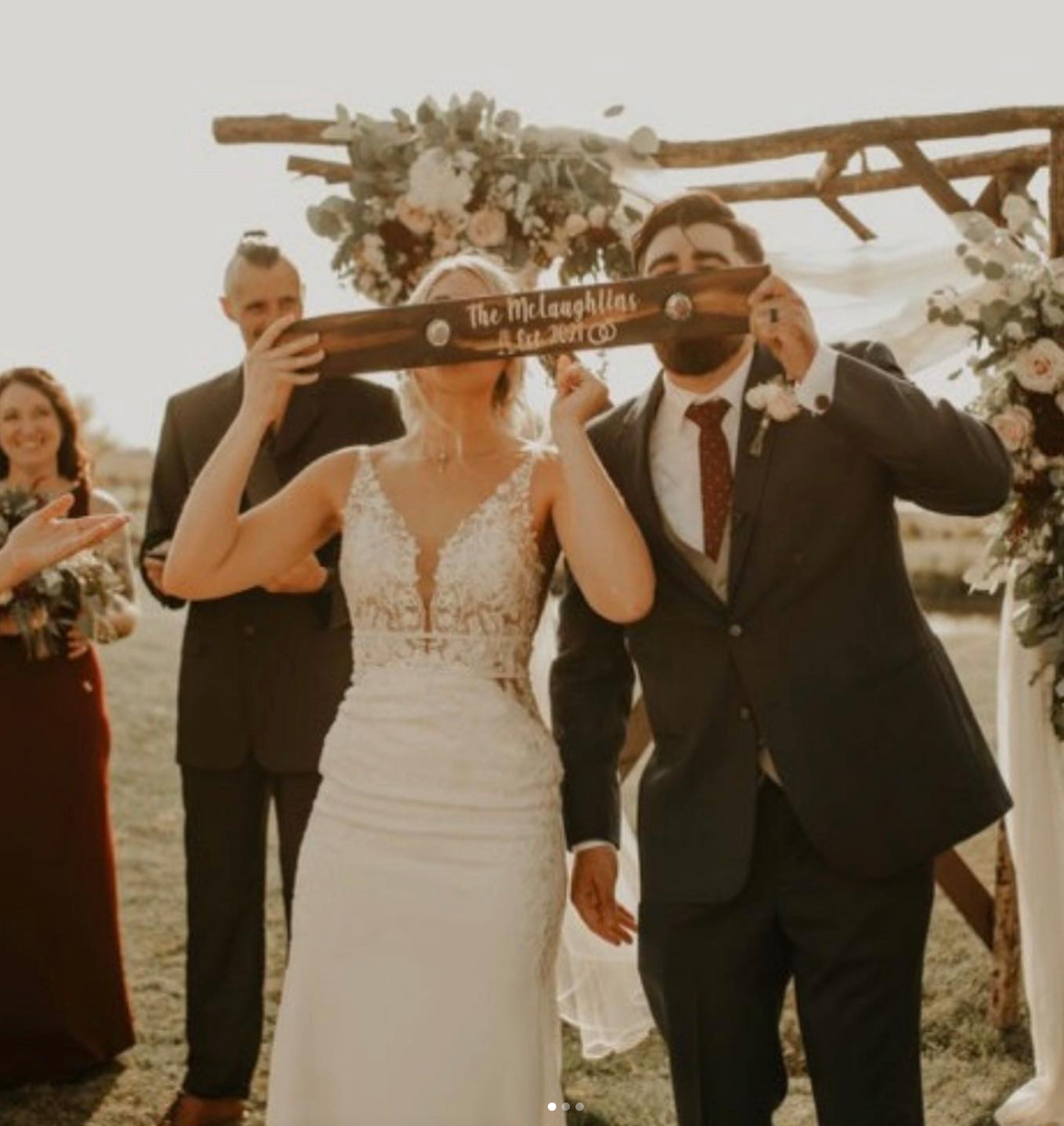 Custom gift shot ski for couples Utah