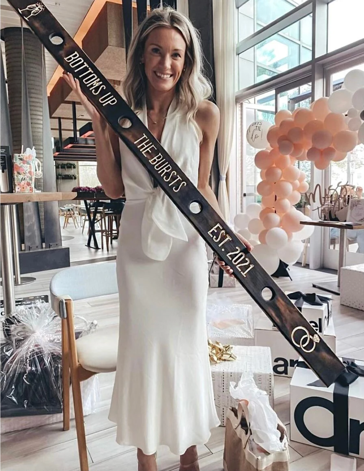 Custom wedding gift the Shot Ski