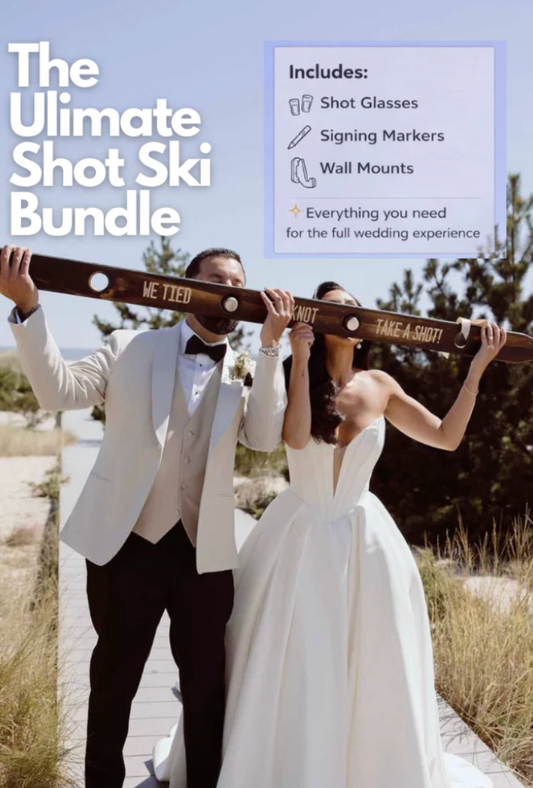 The Ultimate Wedding Shot Ski Bundle - BEST VALUE