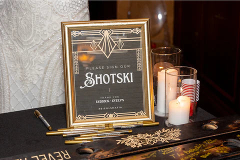 wedding shot ski book