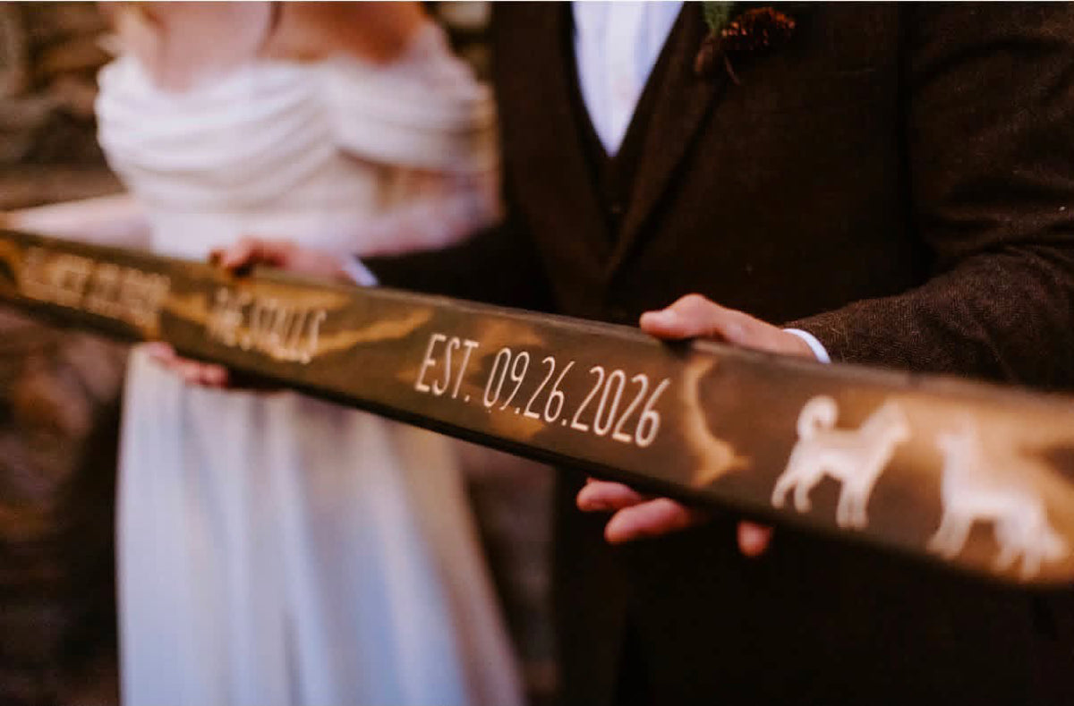 Custom Signing Board Ski - Without the Holes!