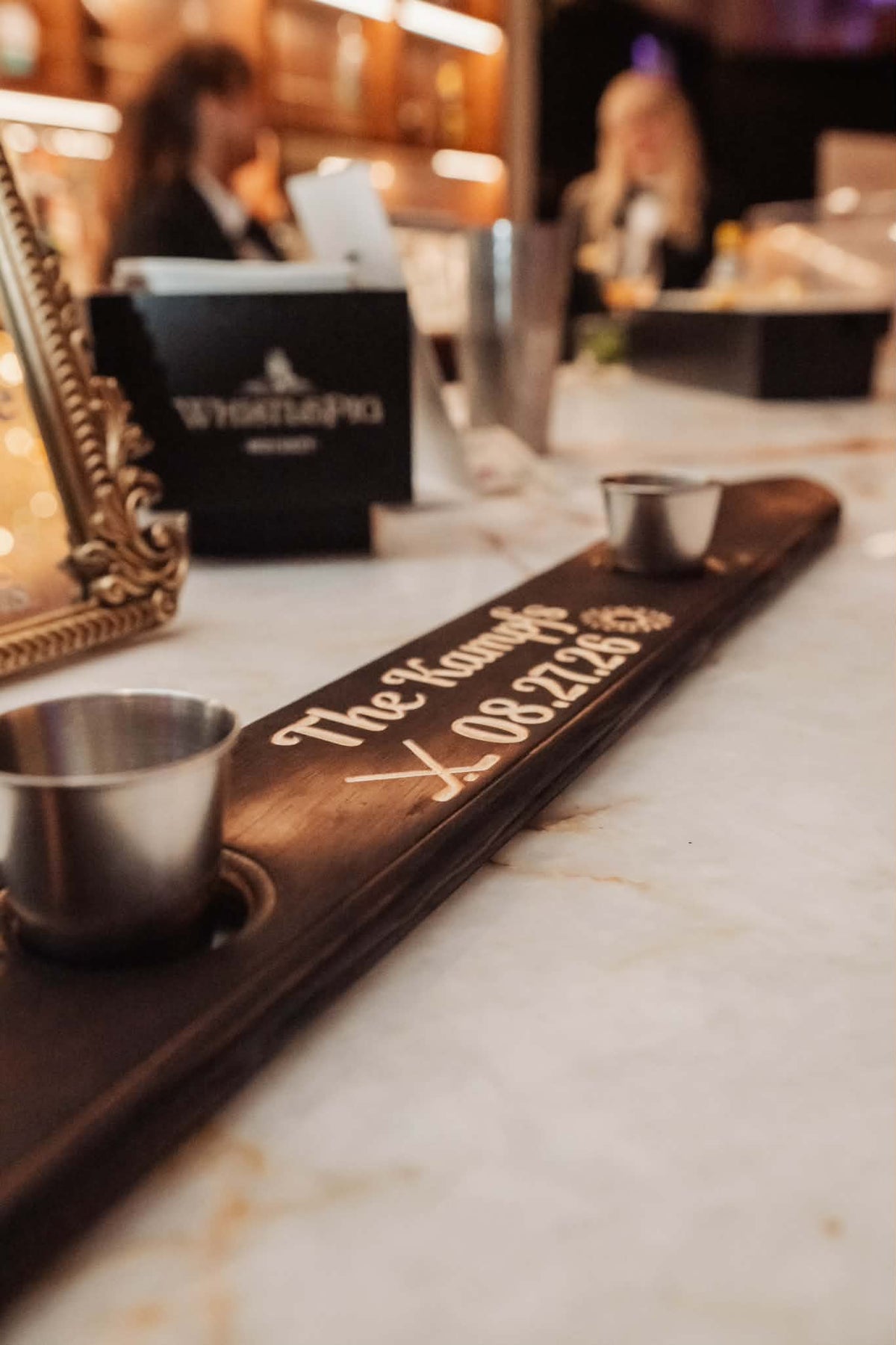Mini Wedding Shot Ski – Versatile Photo, Unity & Reception Accessory