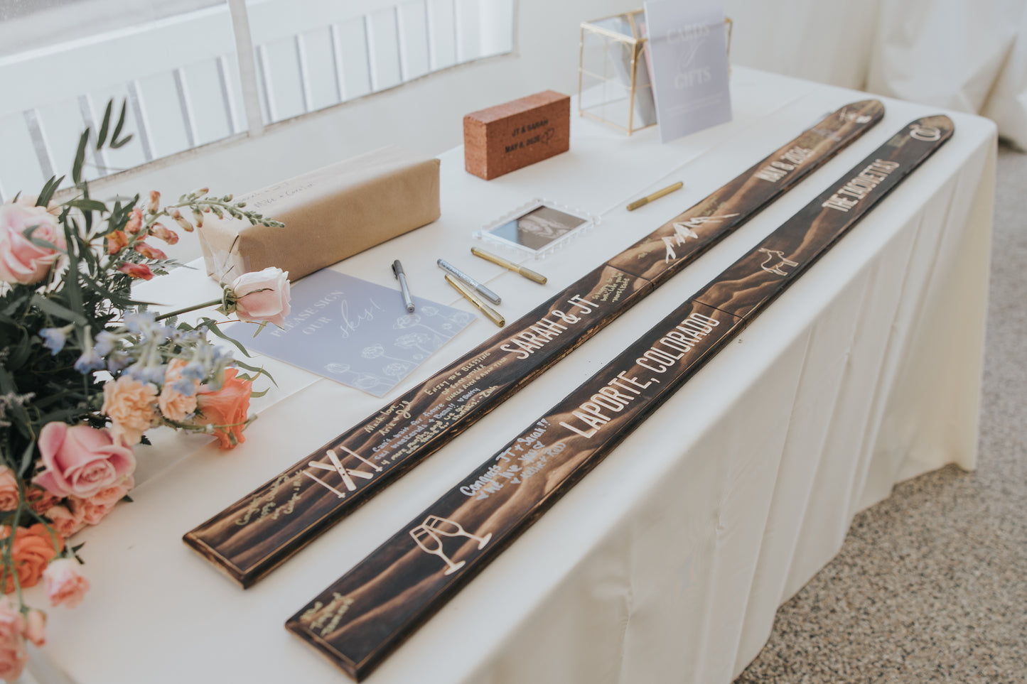 Custom Signing Board Ski - Without the Holes!