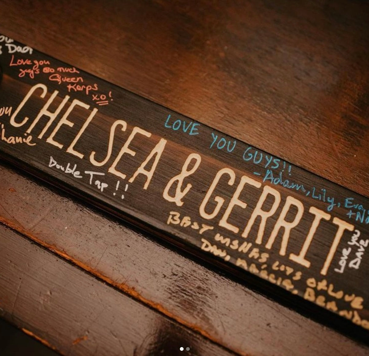 Custom Signing Board Ski - Without the Holes!