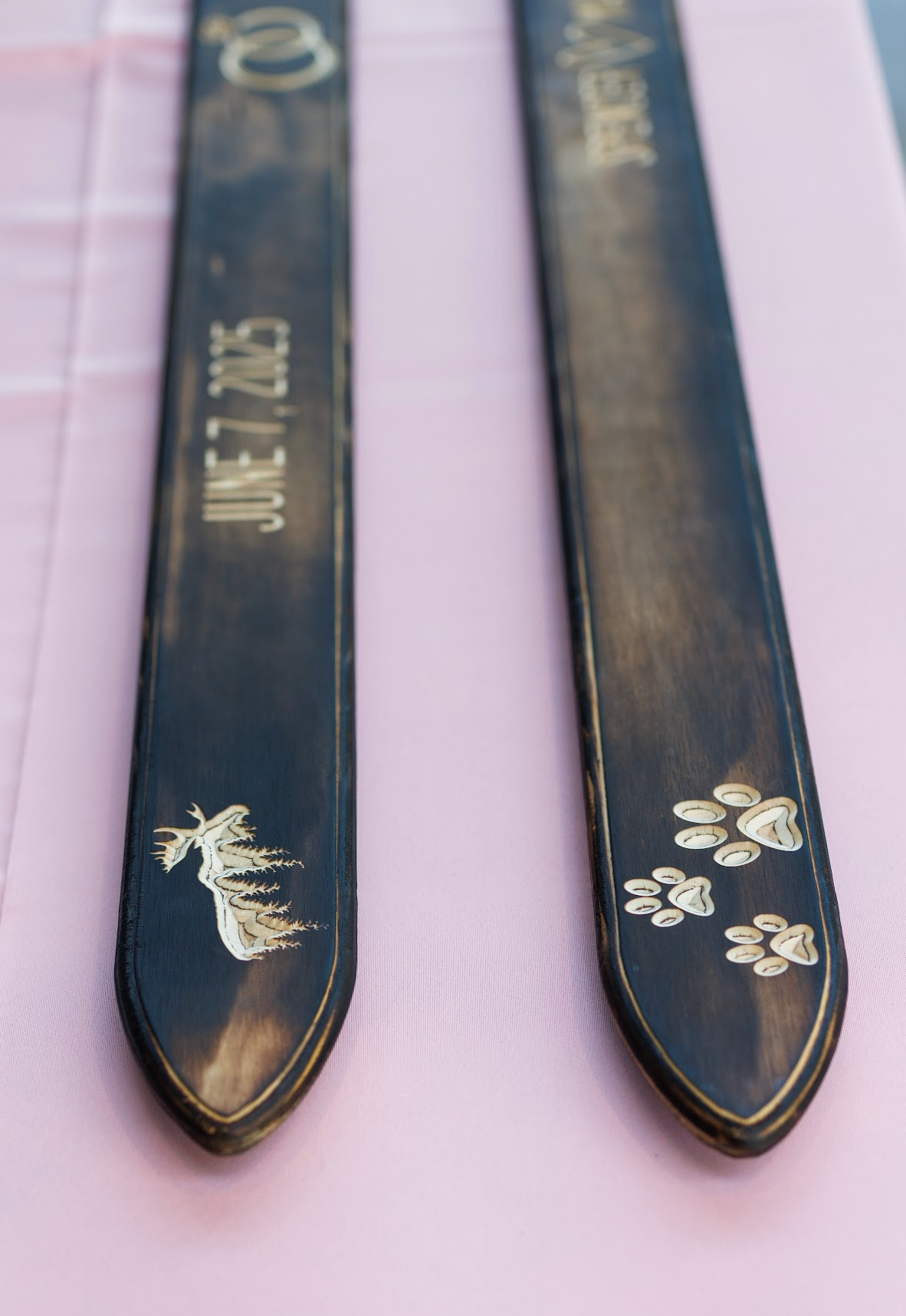 Custom Signing Board Ski - Without the Holes!