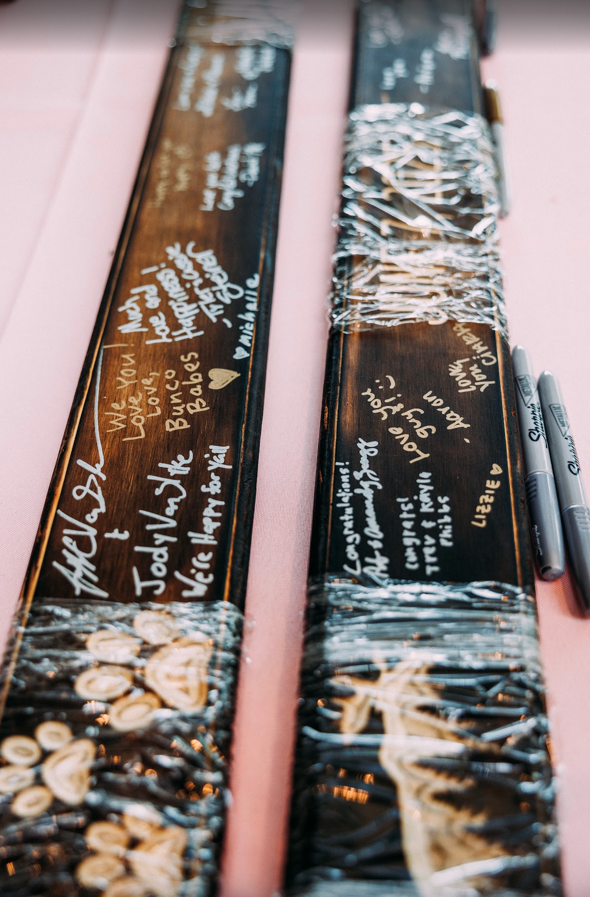 Custom Signing Board Ski - Without the Holes!