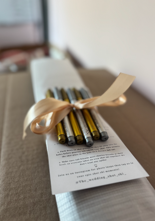 Custom autograph pens for shot ski
