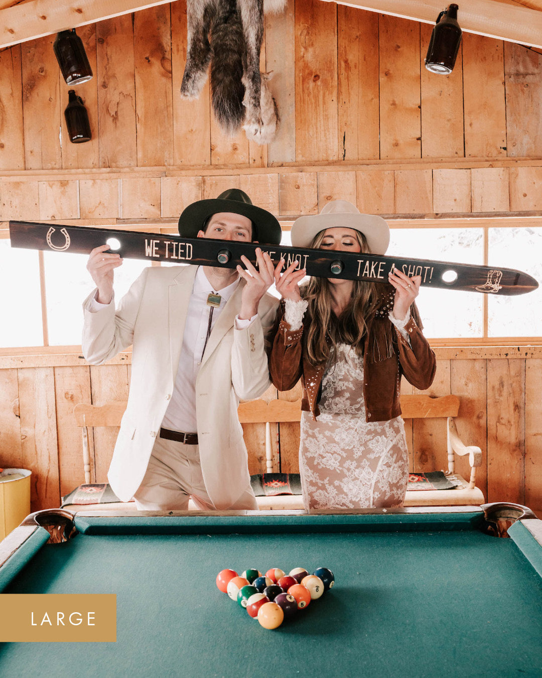 The Wedding Shot Ski